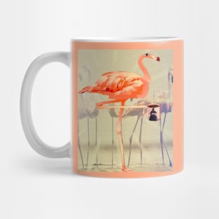 Flamingo x hot coffee Spring Summer Mug